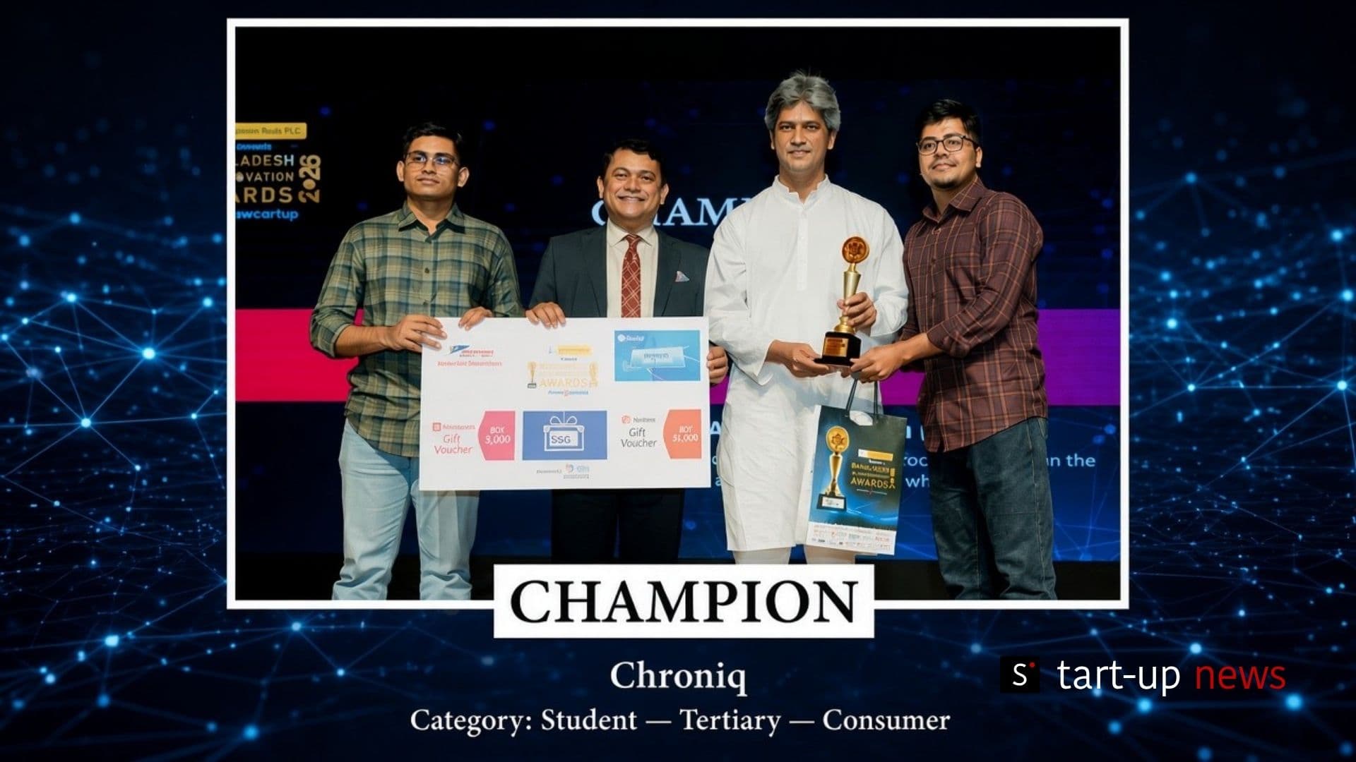 ULAB’s Chroniq Wins Student Consumer Category at ICT & Innovation Awards 2026.